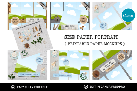 10 Etsy Listings Papers Mockup: A Must-Have for Digital Sellers
