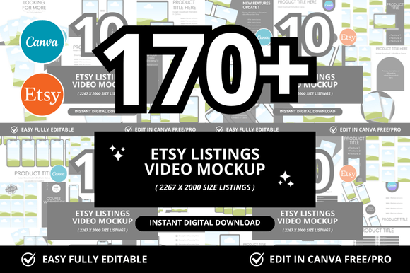 170 Etsy Listing Video Bundles: A Game-Changer for Digital Sellers