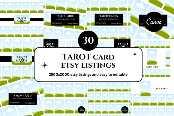 30 Tarot Card Etsy Listings Mockup: A Practical Guide for Digital Sellers