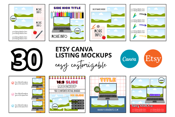 30 Teachers Pay Teachers Etsy Mockup: A Must-Have for Digital Sellers