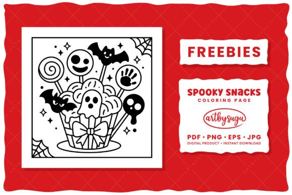 Spooky Snacks Coloring Page Freebies: What to Consider Before Downloading
