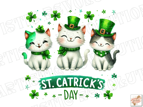 St. Patrickβs Day Cat PNGs: A Fun and Versatile Digital Asset for Creators