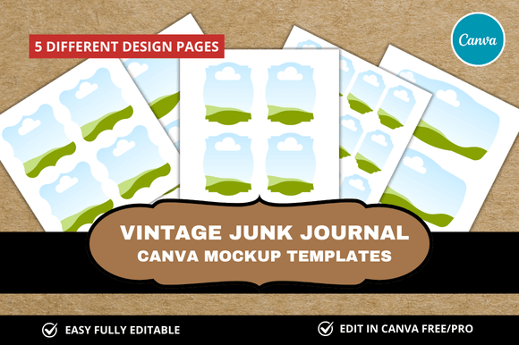 Vintage Junk Journal Template: A Creative Solution for Digital Sellers